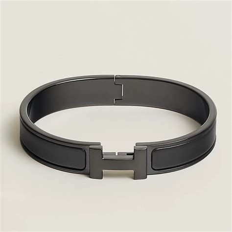 hermes bracelet silver and black|hermes bracelet near me now.